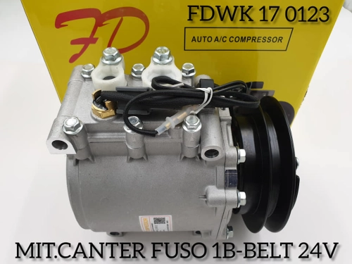 FDWK 17 0123 Mitsubishi Canter Fuso 1B-Belt 24V Compressor New