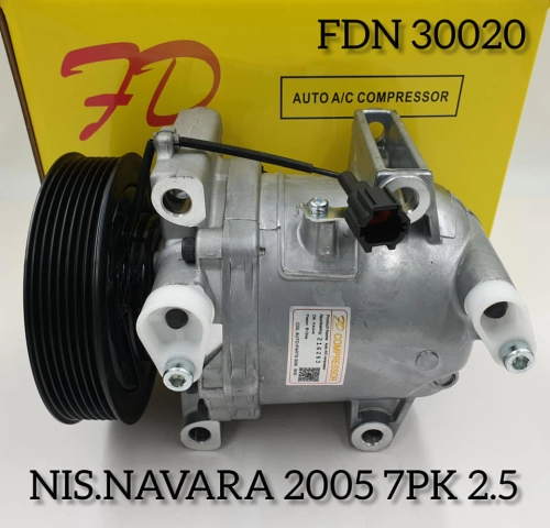 FDN 30020 Nissan Navara 2005 7PK 2.5 Compressor New