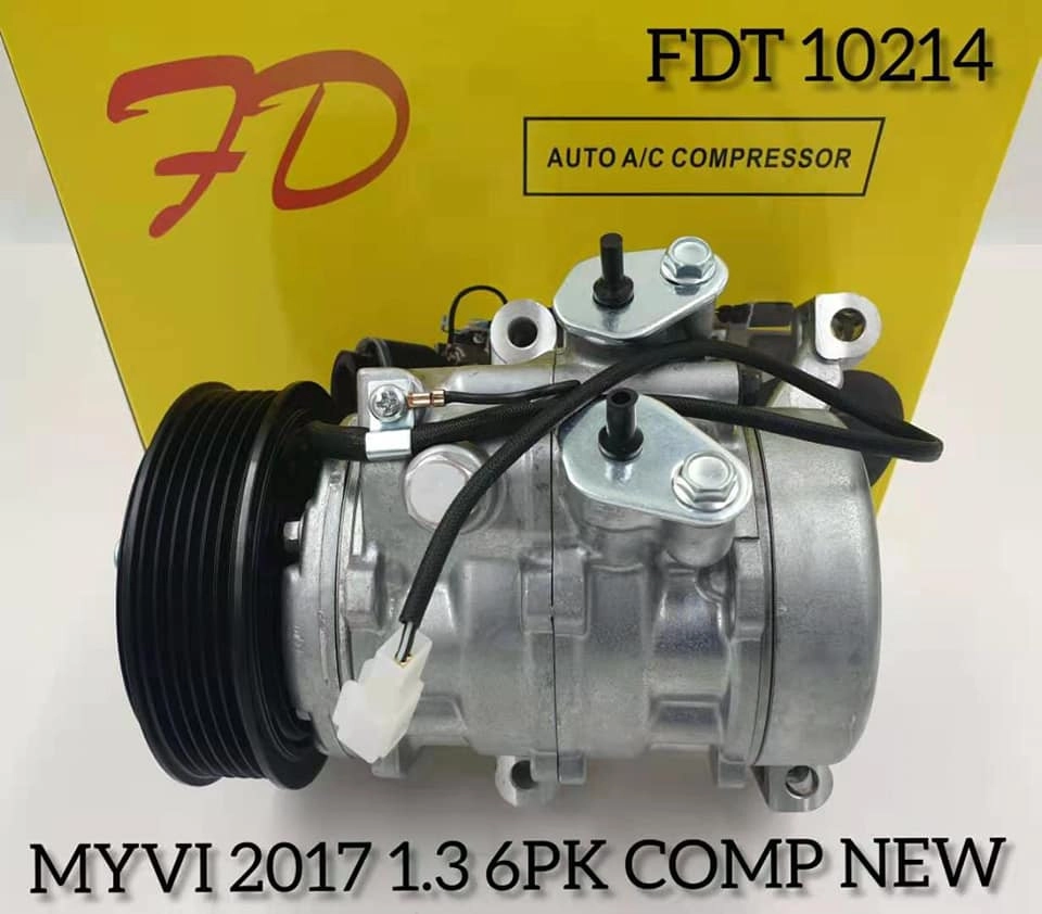 FDT 10214 Perodua Myvi 2017 1.3 6PK Compressor New