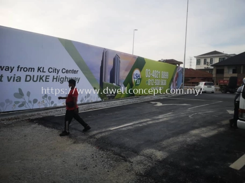 BUILDING SITE HOARDING SIGNBOARD AT BATU CAVES | SERI KEMBANGAN | BERANANG | KUANG | AYER TAWAR | SUNGAI BULOH