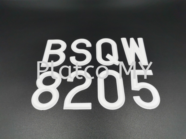 Number Letterings  Cars Number Letterings Malaysia, Selangor, Kuala Lumpur (KL) Manufacturer, Supplier, Supply, Supplies | Plat Co x CYC Manufacturing (M) Sdn Bhd