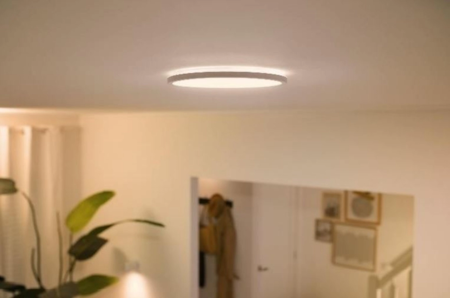 PHILIPS WIZ SUPER SLIM 14W 1300LM IP20 DIMMABLE TUNABLE 2700K-6500K LED SMART CEILING LIGHT