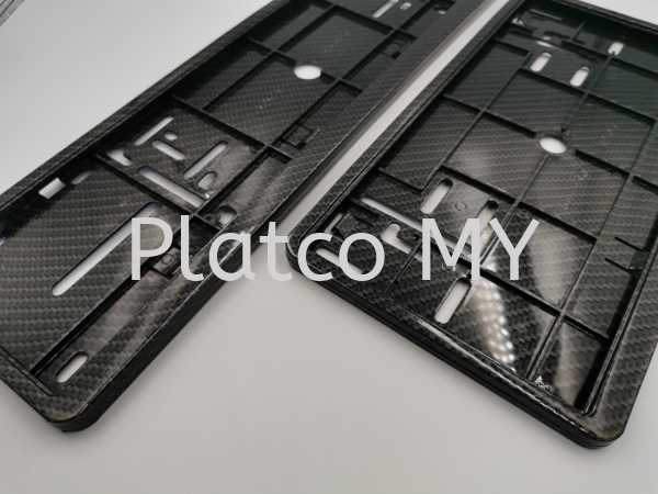 Carbon Fibre Series (Premium Version) Cars Plate Holder / Frames Malaysia, Selangor, Kuala Lumpur (KL) Manufacturer, Supplier, Supply, Supplies | Plat Co x CYC Manufacturing (M) Sdn Bhd