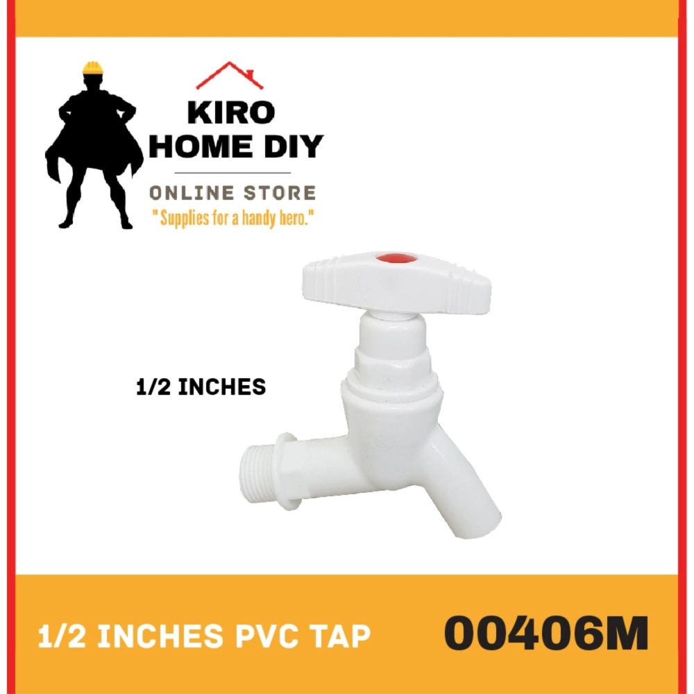 PVC Tap/ PVC Faucet (1/2 Inches) - 00406M