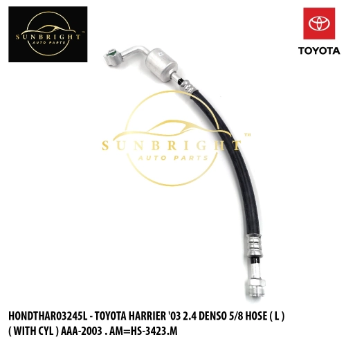 HONDTHAR03245L - TOYOTA HARRIER '03 2.4 DENSO 5/8 HOSE ( L ) ( WITH CYL ) AAA-2003 . AM=HS-3423.M