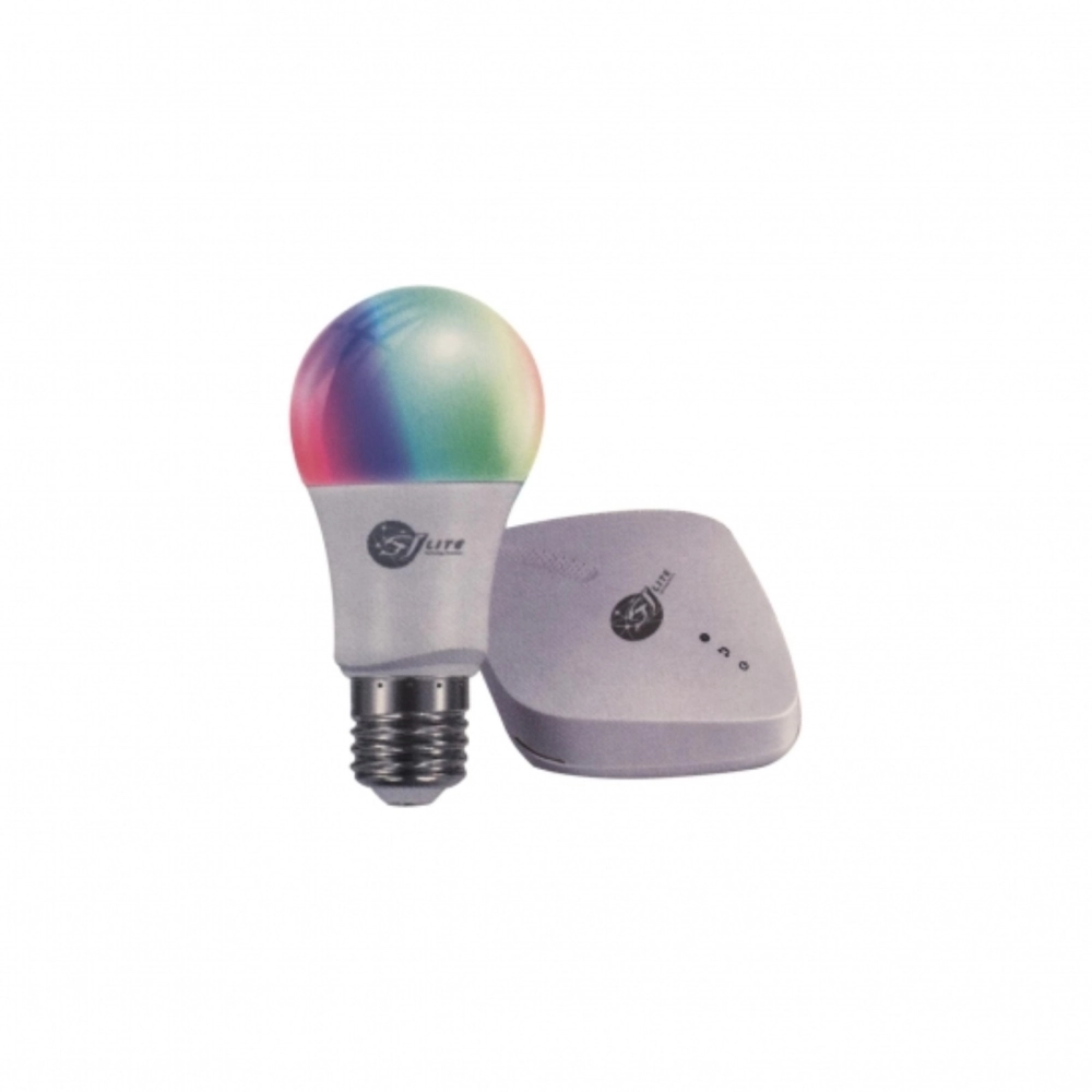 SJLITE CONNECTED A60 RGBW 10W 806LM DIMMABLE TUNEABLE SMART BULB