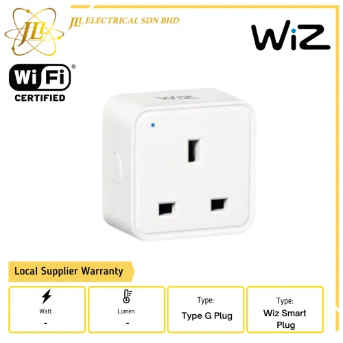 PHILIPS WIZ SMART PLUG TYPE-G 240V 50HZ 13A IP20