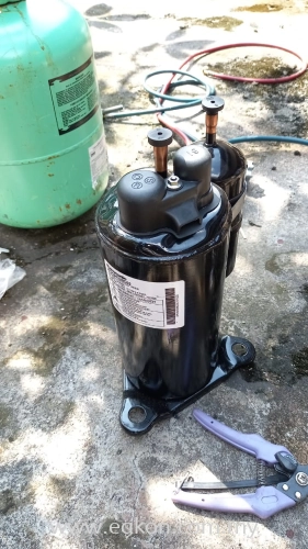 Chemical cleaning outdoor unit