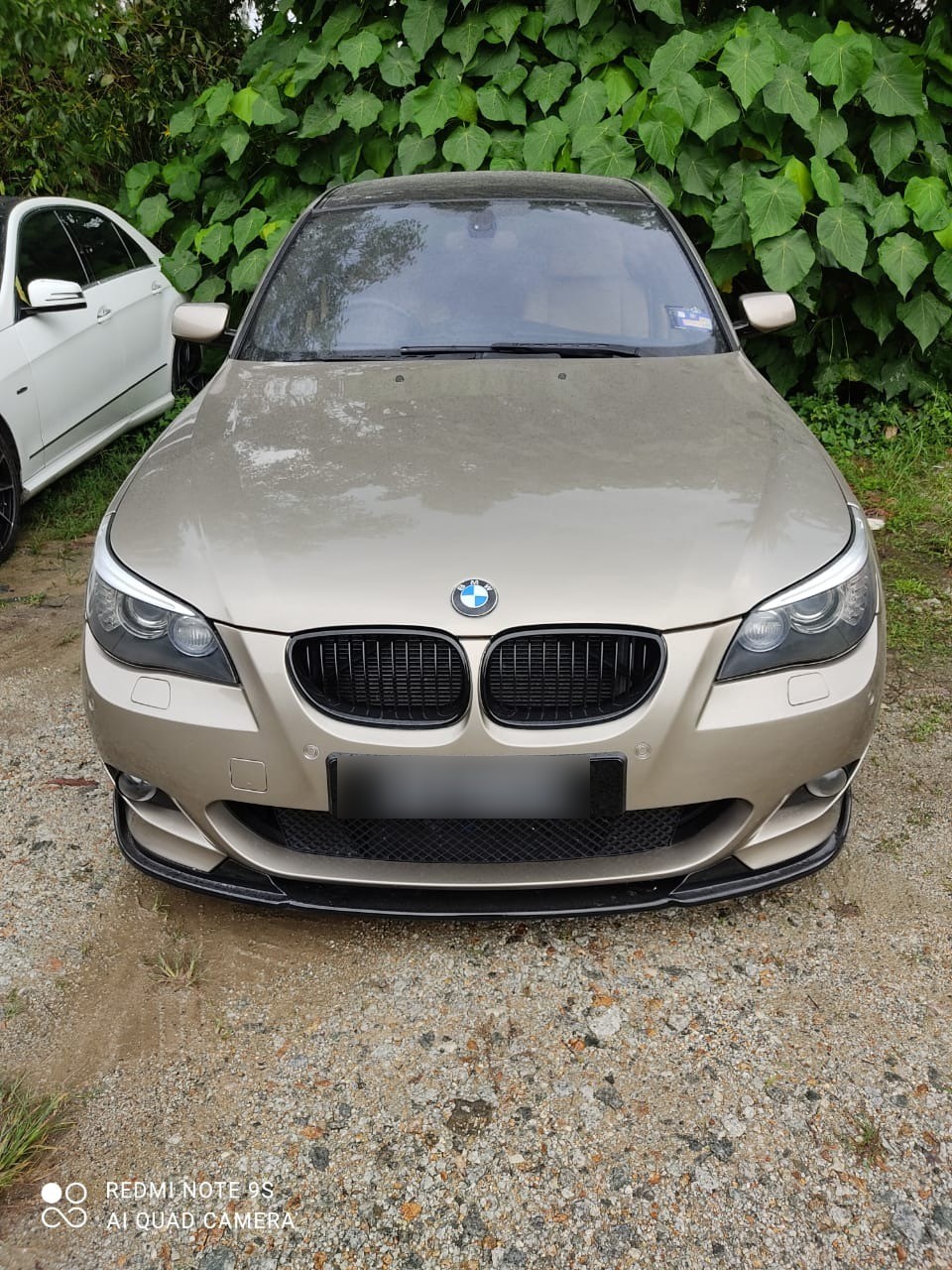 BMW 525I STEERING WHEEL REPLACE LEATHER & SPRAY 