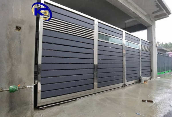 Folding Gate Jalan Lukut Idaman 4, Taman Lukut Idaman Port Dickson Negeri Sembilan Main Gate  Johor Bahru (JB), Malaysia, Selangor, Kuala Lumpur (KL) Supplier, Suppliers, Supply, Supplies | Knight Services Enterprise Sdn Bhd