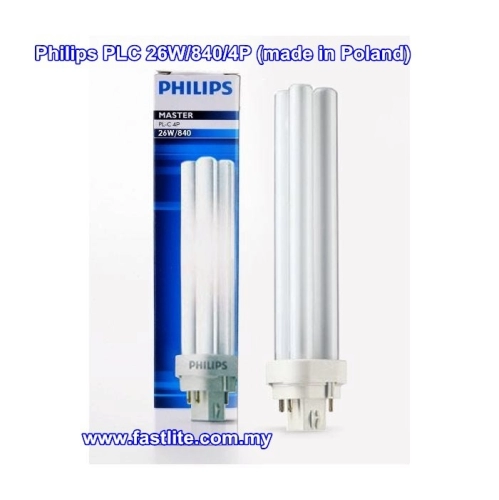 Philips Master PL-T 42W/840/4P Energy Saving Lamps (made In Poland) PHILIPS  / SIGNIFY Kuala Lumpur (KL), Malaysia, Selangor, Pandan Indah Supplier,  Suppliers, Supply, Supplies | Fastlite Electric Marketing
