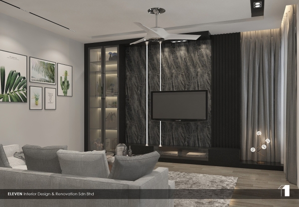  Living Room Design Johor Bahru, JB, Kulai, Johor. Service, Design, Renovation | Eleven Interior Design & Renovation Sdn Bhd