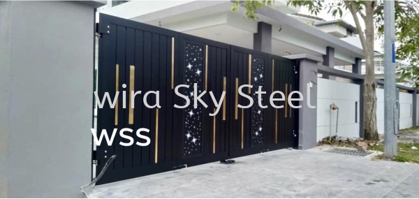49 Premium Series Aluminium Trackless Folding Gate Selangor, Malaysia, Kuala Lumpur (KL), Semenyih Supplier, Suppliers, Supply, Supplies | Wira Sky Steel Sdn Bhd