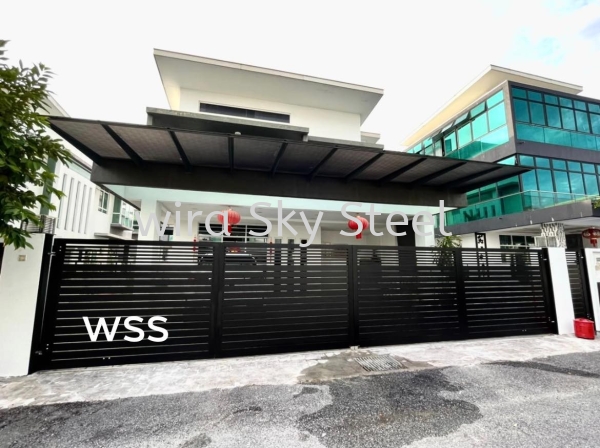 56 Simple Series Aluminium Trackless Folding Gate Selangor, Malaysia, Kuala Lumpur (KL), Semenyih Supplier, Suppliers, Supply, Supplies | Wira Sky Steel Sdn Bhd