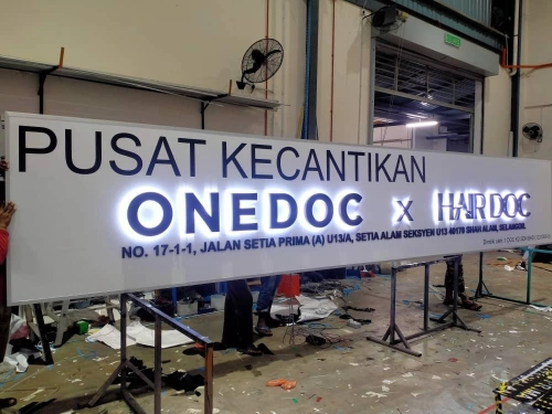 3d Led Boxup Signboard At Wison Signboard 