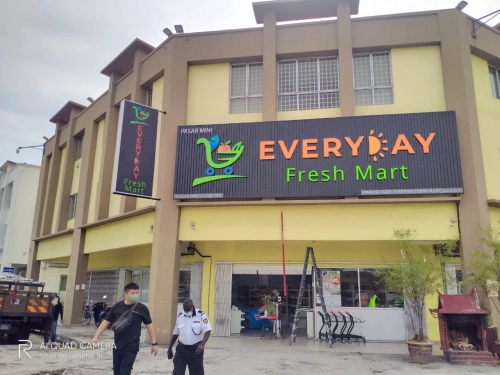 3d Led Boxup Signboard 