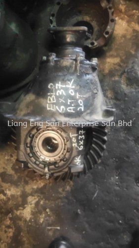 USED RECOND MITSUBISHI CANTER REAR GEARBOX 6X37 20T