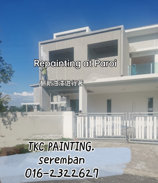 Paroi.Repainting Project Paroi .Repainting Project Painting Service  Negeri Sembilan, Port Dickson, Malaysia Service | TKC Painting Seremban Negeri Sembilan