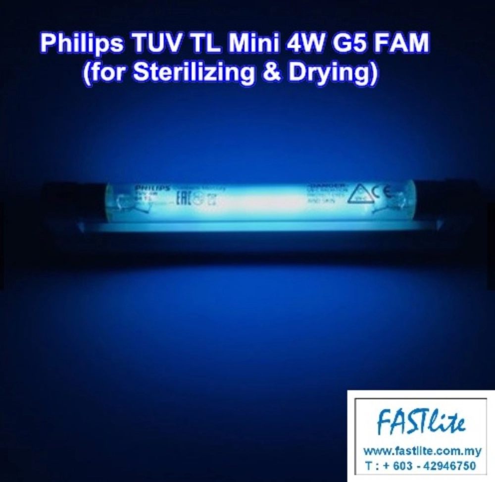 Philips TUV TL Mini 4W G5 FAM Germicidal Tube (for Sterilizing & Drying)