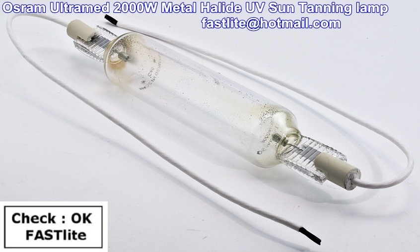 Osram Ultramed 2000W Metal Halide UV lamp (Sun Tanning lamp)