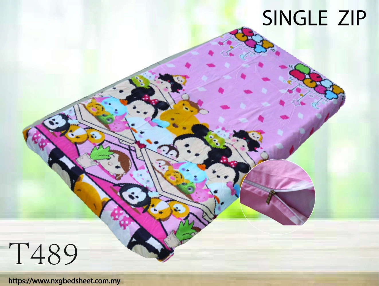 Single Zip Bedsheet