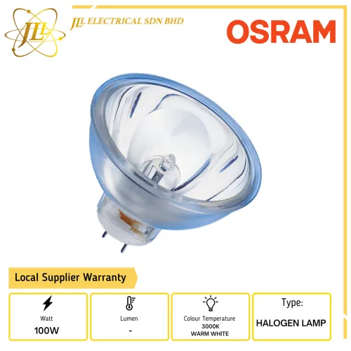 OSRAM 64637 12V 100W 3000K WARM WHITE HALOGEN LAMP 