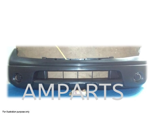 Nissan Navara 2009 2/4Door Front Bumper With License Plate