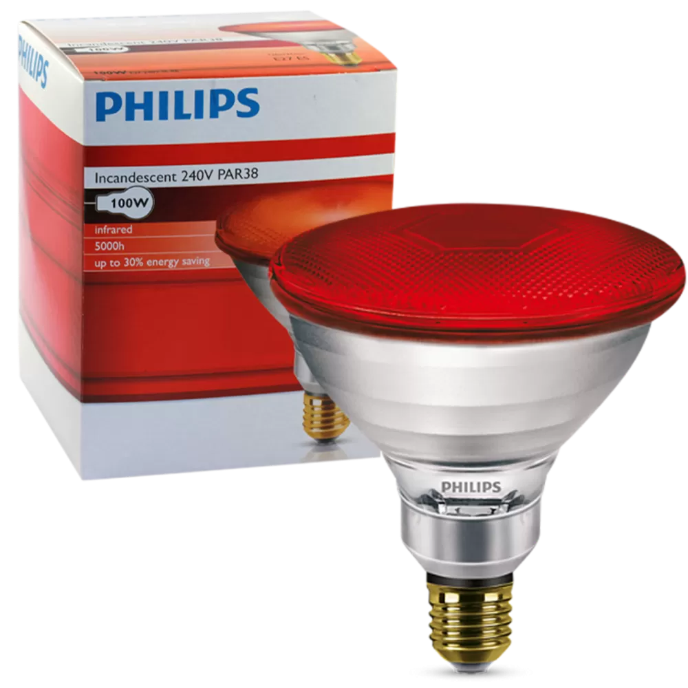 PHILIPS PAR38 IR 100W 240V E27 RED INFRARED INDUSTRIAL BULB UVC  DISINFECTION DISINFECTION LAMPS Kuala Lumpur (KL), Selangor, Malaysia  Supplier, Supply, Supplies, Distributor | JLL Electrical Sdn Bhd