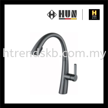 HUN Stainless Steel Pull Out Kitchen Hot & Cold Mixer Tap