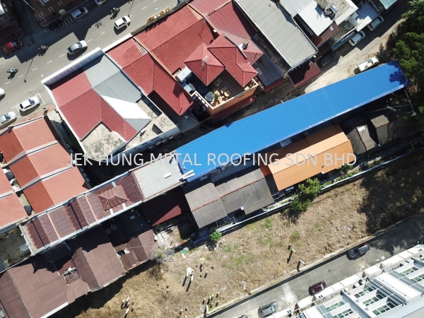  Bunga Raya Shop lot Pu foam metal roofing Melaka Roof Covering Melaka, Malaysia Services | JEK HUNG IRON WORKS