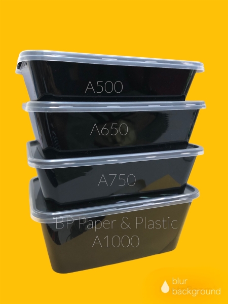 500 650 750 1000ml Rectangle Disposable Plastic Food Container [50sets+-] Food Box / Lunch Box / Bento  Johor, Malaysia, Batu Pahat Supplier, Suppliers, Supply, Supplies | BP PAPER & PLASTIC PRODUCTS SDN BHD