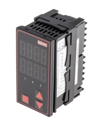  124-1061 - RS PRO Panel Mount PID Temperature Controller, 96 x 48mm, 3 Output Relay, SSR, 24 V ac/dc Supply Voltage