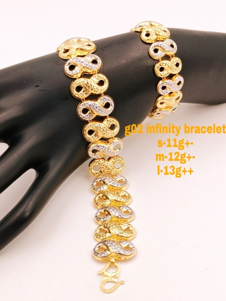 2 Colors Infinity Bracelet Bracelets Malaysia, Penang Manufacturer, Supplier, Supply, Supplies | CHL Innovation Industries Sdn Bhd