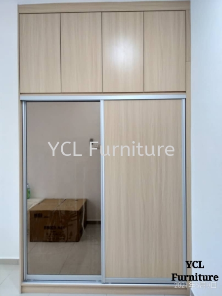 Melamine Wardrobe Sliding Door Selangor wardrobe Selangor, Malaysia, Kuala Lumpur (KL), Semenyih Supplier, Suppliers, Supply, Supplies | YCL Furniture