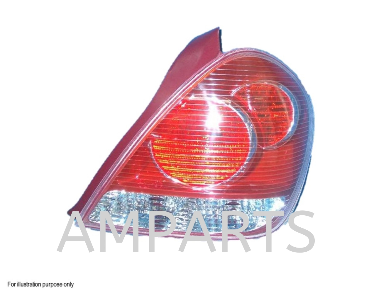 Nissan Sentra 2005 Tail Lamp (Chrome Trim)