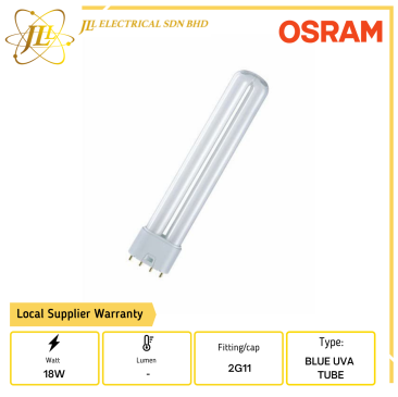 OSRAM DULUX L BLUE 18W/71 2G11 UVA BLACK LIGHT TUBE [INSECT TRAP]