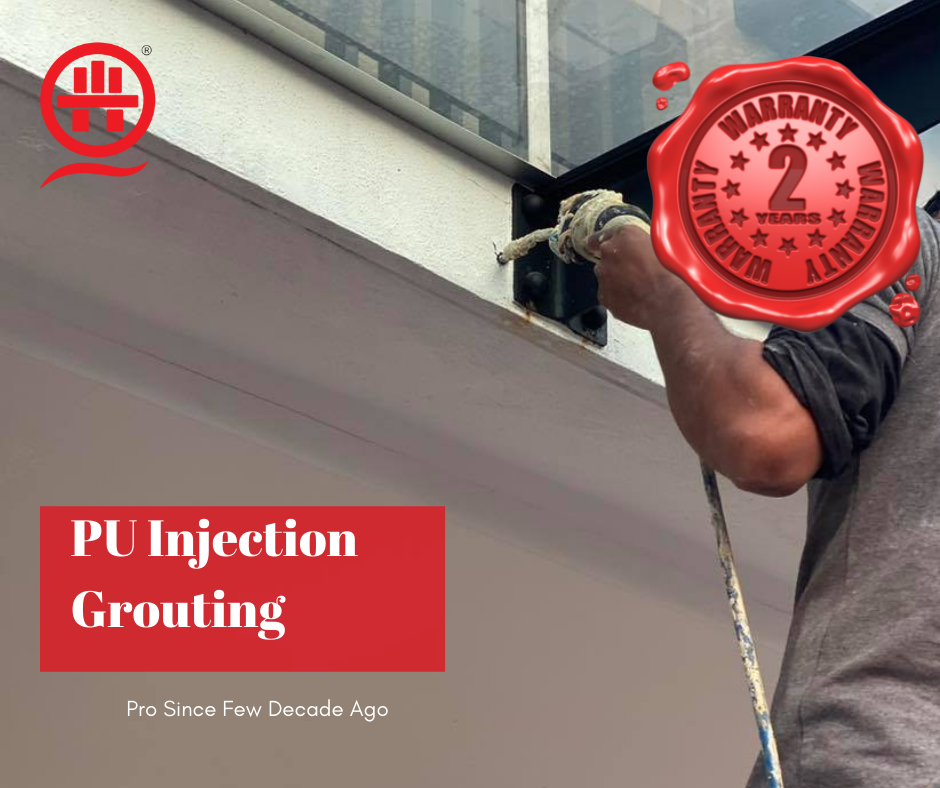 Guaranteed 60-Month Waterproofing PU Injection | Ecohill Semenyih
