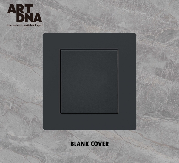 BLANK COVER SWITCHES & SOCKETS A77 MATT BLACK SERIES Johor Bahru (JB), Malaysia, Selangor, Kuala Lumpur (KL) Supplier, Suppliers, Supply, Supplies | Art Dna (M) Sdn Bhd