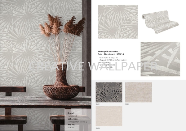 Page_00123 Metropolitan 2021 Germany Wallpaper - Size: 53cm x 10m Kedah, Alor Setar, Malaysia Supplier, Supply, Supplies, Installation | Creative Wallpaper