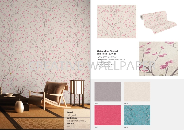 Page_00072 Metropolitan 2021 Germany Wallpaper - Size: 53cm x 10m Kedah, Alor Setar, Malaysia Supplier, Supply, Supplies, Installation | Creative Wallpaper