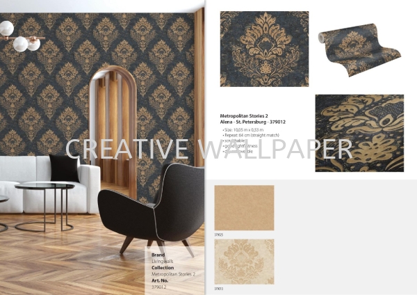 Page_00095 Metropolitan 2021 Germany Wallpaper - Size: 53cm x 10m Kedah, Alor Setar, Malaysia Supplier, Supply, Supplies, Installation | Creative Wallpaper