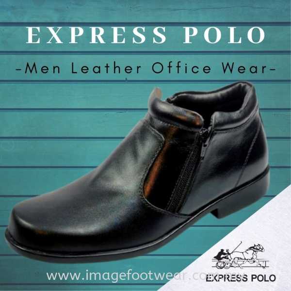 EXPRESS POLO Full Leather Men Shoe- LM-90552- BLACK Colour EXPRESS POLO Full Leather Boots & Shoes Men Classic Leather Boots & Shoes Malaysia, Selangor, Kuala Lumpur (KL) Retailer | IMAGE FOOTWEAR COLLECTION SDN BHD
