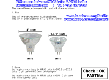 Osram 46892WFL MR11 (NOT MR16) 12v 35w 36dgr Decostar Titan (made in Germany)