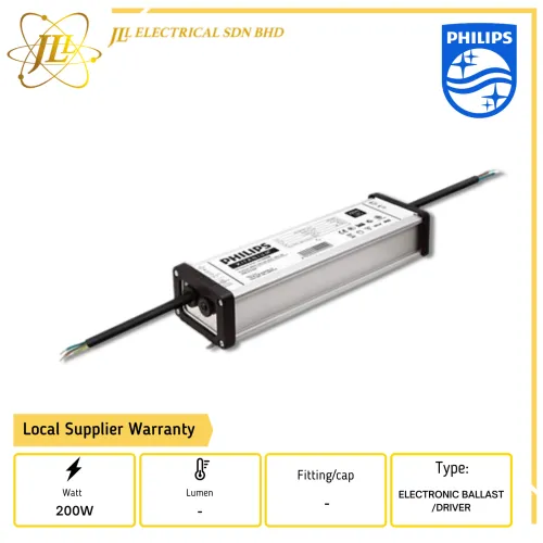 PHILIPS XITANIUM LED ELECTRONIC BALLAST/DRIVER 200W 2.8-5.6A AOC 230V I200 9290028294