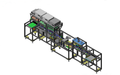 Resistance & High Voltage Testing, Hot Marking & Printing Machine