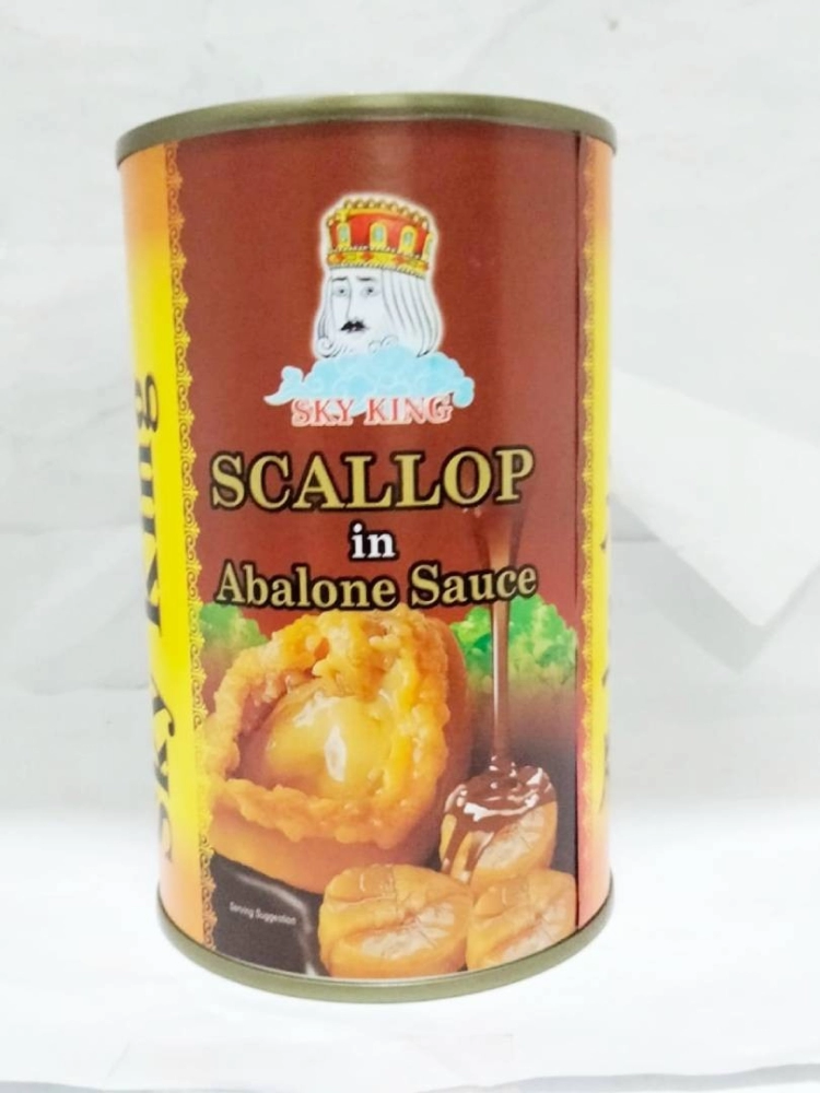 Sky King Scallop In Abalone Sauce 425g 天皇牌干贝鲍鱼汁non Halal Dry Food Canned Food Johor Bahru Jb Malaysia Kulai Senai Ulu Tiram Supplier Wholesaler Supply Supplies Nbs Cash