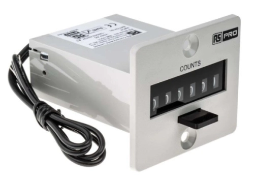  896-7011 - RS PRO Impulse Counter Counter, 6 Digit, 10Hz, 230 V ac