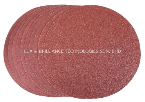 5" Red Abrasive Sandpaper