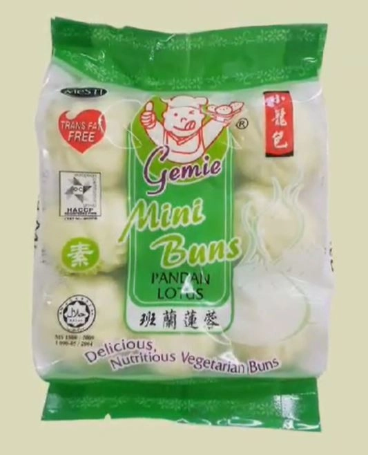 Pandan Lotus Buns