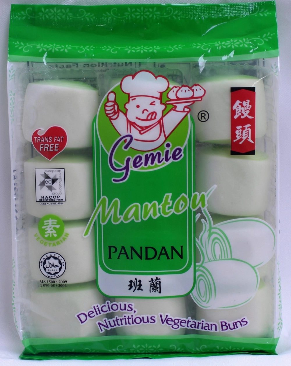 Mantou Pandan